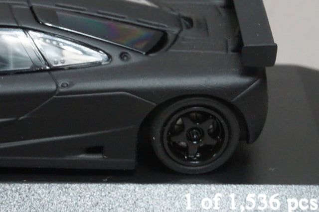 1:43 MINICHAMPS 533164393 Kyosho Homologation Black Series McLaren F1 GTR 1996