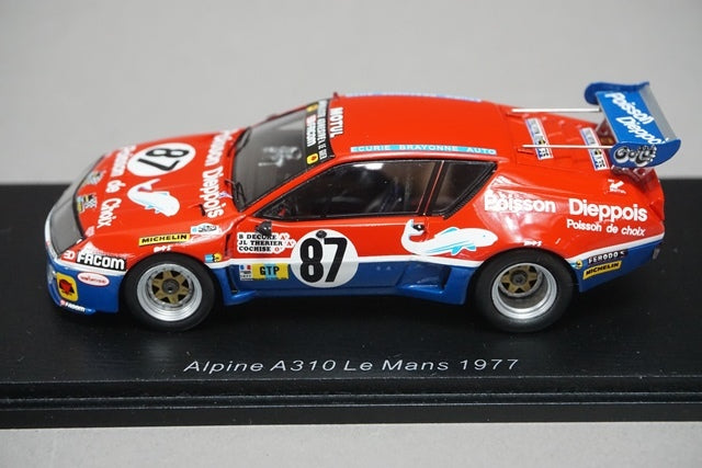 1:43 SPARK S5480 Alpine A310 Le Mans 1977 #87