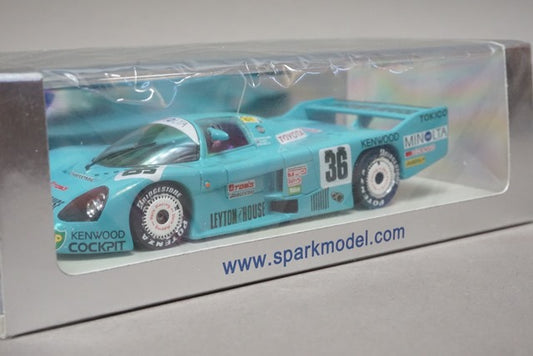 1:43 SPARK S2352 Toyota 86 C Le Mans 24h LEYTON HOUSE 1986 #36