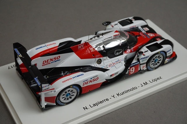 1:43 SPARK S5805 Toyota TS050 Hybrid #9 LM 2017 TOYOTA GAZOO Racing model car