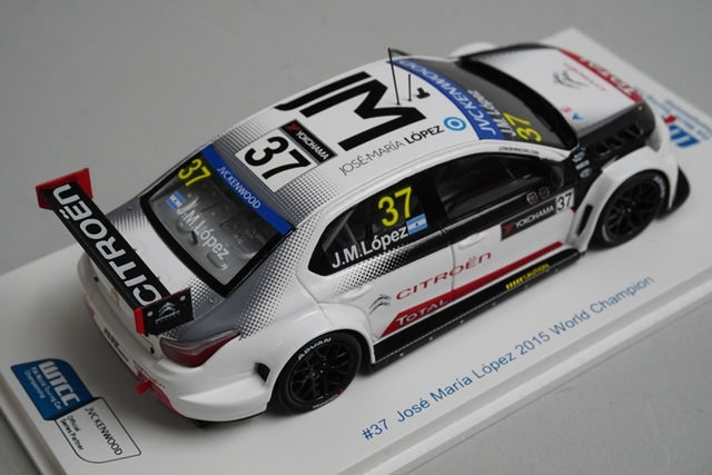 1:43 SPARK SPK-ES-1608 Citroen C-Elysee WTCC 2015 #37 Jose Maria Lopez model car