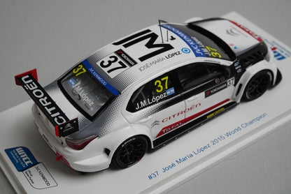 1:43 SPARK SPK-ES-1608 Citroen C-Elysee WTCC 2015 #37 Jose Maria Lopez model car