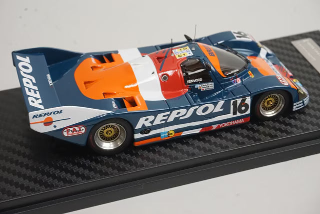 1:43 ignition model IG0528 BRUN Porsche 962C Le Mans 1990 #16