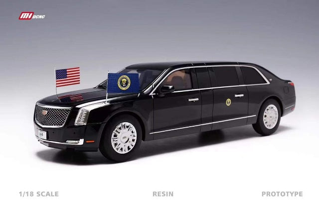 MH DCNC MOTORHELIX 1:18 Cadillac One The Beast Exclusive Vehicle for President