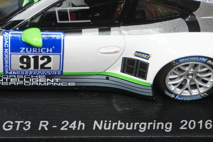 1:43 SPARK SG253 Porsche 911 GT3 R Nurburgring 24h 2016 #912 model car