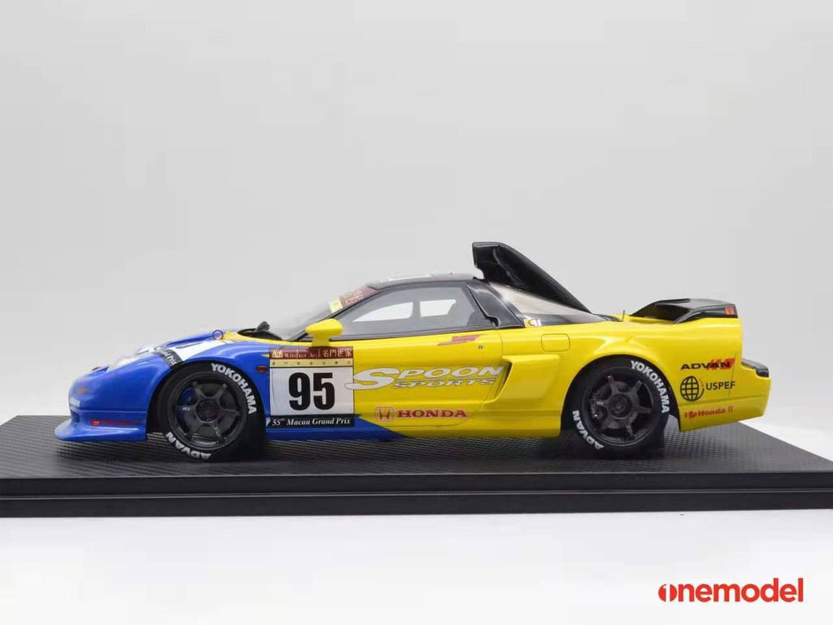 19D07-10 onemodel 1:18 Honda NSX-R GT Spoon Racing Macau GP