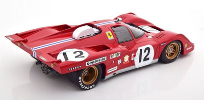 CMR017 CMR 1:18 Ferrari 512M Le Mans 1971 Posey/Adamowicz #12