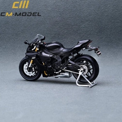 CM18-R1-0002BK CM-MODEL 1:18 YAMAHA YZF-R1 2018 Motorcycle Matt Black