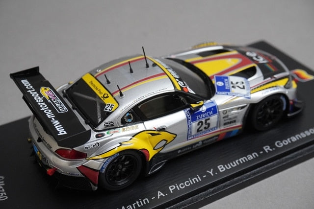 1:43 SPARK SG078 BMW Z4 GT3 2nd Nurburgring 24h 2013 #25 model car