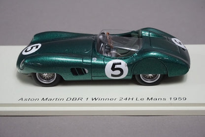 1:43 SPARK 43LM59 Aston Martin DBR 1 #5 Winner Le Mans 1959R.Salvadori C.Shelby