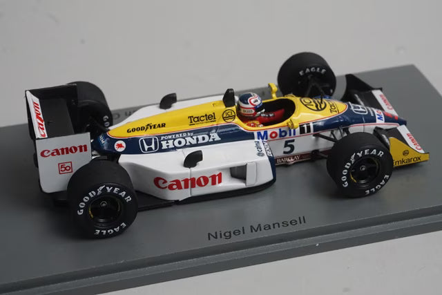 1:43 SPARK S7482 Williams FW11B French GP Win N.Mansell 1987 #5