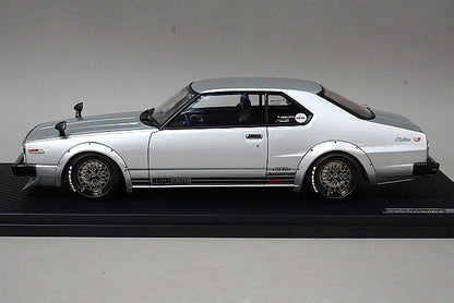 1:18 ignition model IG2162 TOPSECRET Skyline Japan R C210 Silver model car