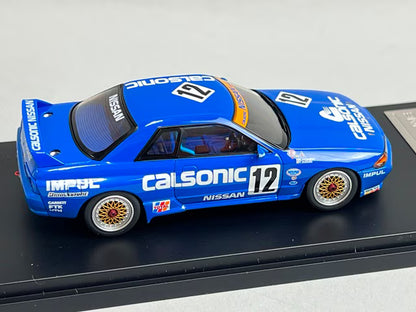 1:43 HPI 8023 Nissan CALSONIC Skyline JTC 1990 #12 Debut Win