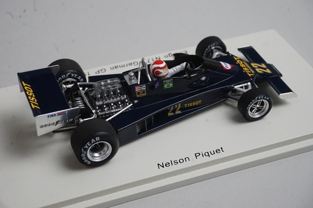 1:43 SPARK S4815 Ensign N177 German GP 1978 #22 N. Piquet model car