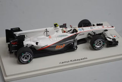 1:43 Spark SJ001 Sauber C29 Japanese GP 2010 #23 Kobayashi Kamui