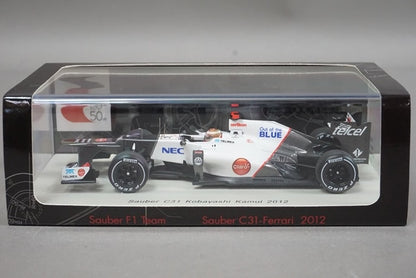 1:43 SPARK SS03 Suzuka 50th Anniversary Sauber C31 Ferrari Kobayashi Kamui 2012 #14