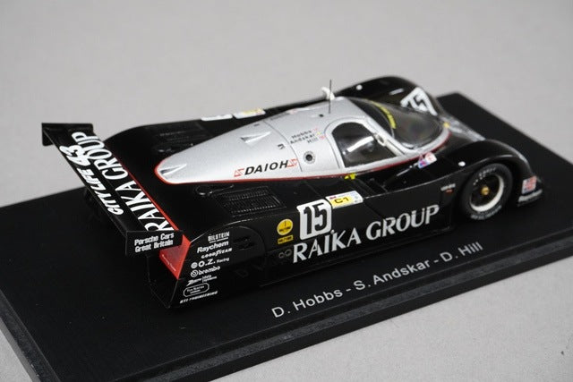 1:43 Spark S1913 Porsche 962 GTI Le Mans 1989 #15 model car