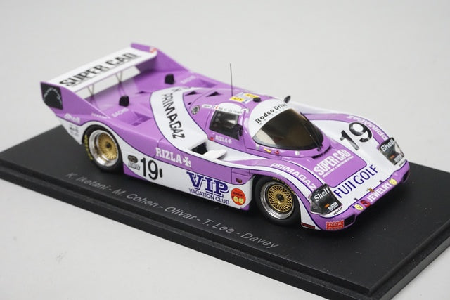 1:43 SPARK KBS017 Porsche 962C LM Le Mans 1990 #19 model car