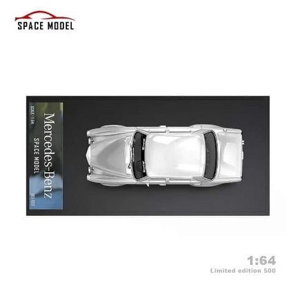 SPACE MODEL 1:64 Mercedes Benz 300SEL AMG Silver