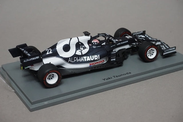 1:43 SPARK S7853 Scuderia AlphaTauri AT02 Abu Dhabi GP Yuki Tsunoda 2021 #22