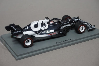 1:43 SPARK S7853 Scuderia AlphaTauri AT02 Abu Dhabi GP Yuki Tsunoda 2021 #22