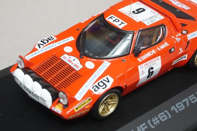 1:43 HPI 8072 Lancia Stratos HF Tour de Corse 1975 #6 model cars