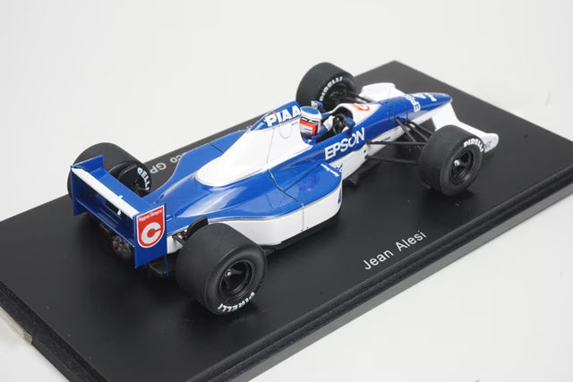 1:43 SPARK S1698 Tyrrell 019 2nd Monaco GP 1990 #4 J.Alesi