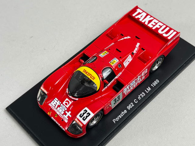 1:43 SPARK BAM009 Porsche 962 C LM Le Mans 1989 #33