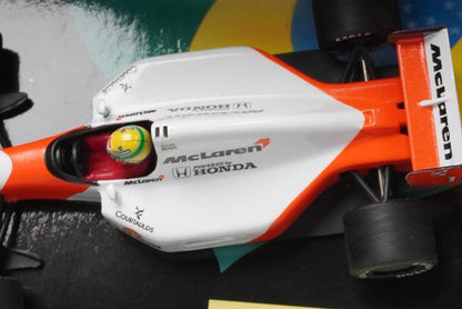 1:43 MINICHAMPS McLaren MP4/7 Honda V12 A.Senna 1992 #1 ASC No.6 model car
