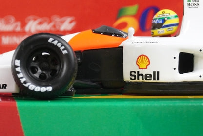 1:43 MINICHAMPS 413910001 McLaren Honda MP4/6 A.Senna 1991 #1 model car