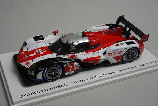 1:43 SPARK 43LM21 GR010 Hybrid Toyota Gazoo Racing Le Mans 24h Winner 2021 #7