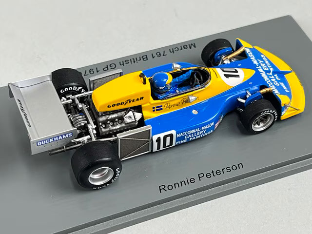 1:43 SPARK S7270 March 761 British GP R.Peterson 1976 #10