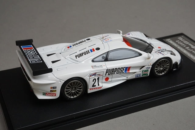 1:43 HPI 8534 Mirage MIYAZAWA model special order McLaren F1 GTR Fuji 1000km 1999 #21 model car