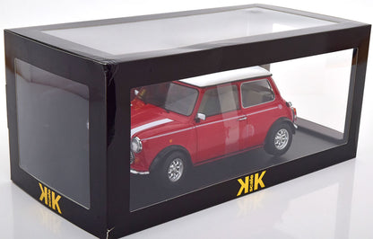 KKDC120054R KK scale 1:12 Mini Cooper 1990 Red / White RHD model car