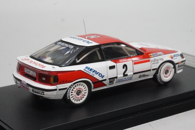 1:43 HPI 8088 Toyota Celica FT-Four Tour de Corse 1991 #2 C.Sainz/L.Moya