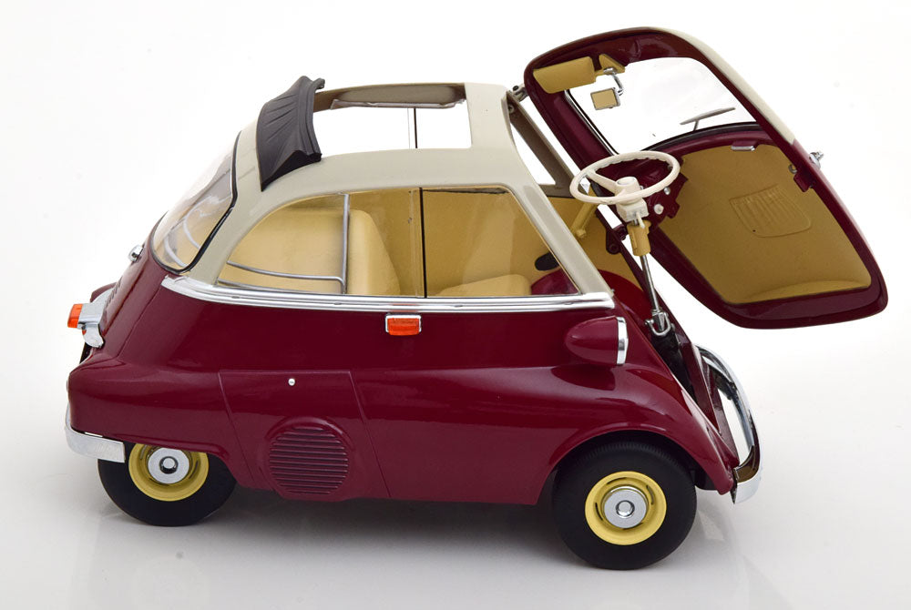 KKDC120045 KK scale 1:12 BMW 250 Isetta 1959 Dark Red / Cream