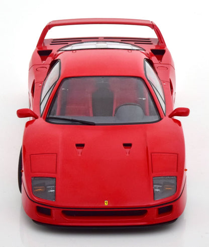 KKDC180694 KK scale 1:18 Ferrari F40 1987 red with red interior