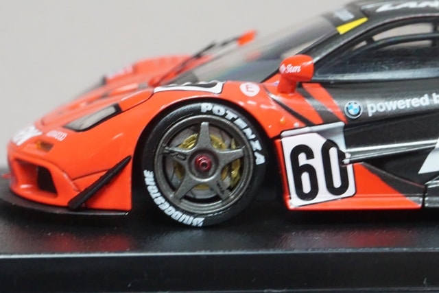 1:43 HPI 8537 EBBRO McLaren F1 GTR JGTC 1996 #60 LARK model car