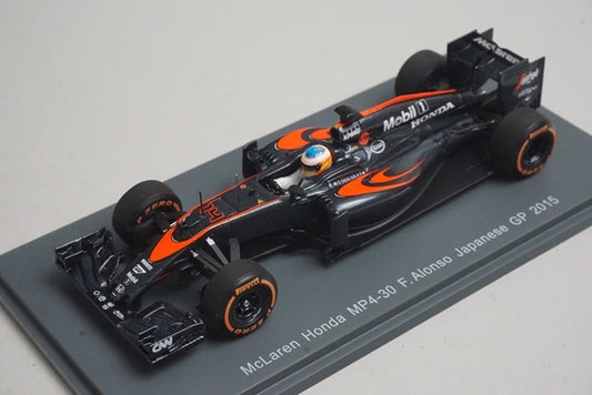 1:43 SPARK SCS156 McLaren Honda MP4-30 Japan GP 2015 F.Alonso #14 model car
