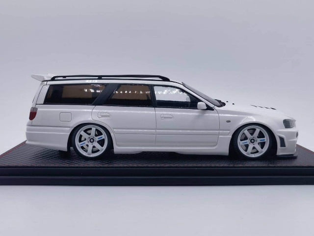 [ Pre-order ] Peako 1:18 Scale Nissan Stagea GTR R34 260RS Wagon in White