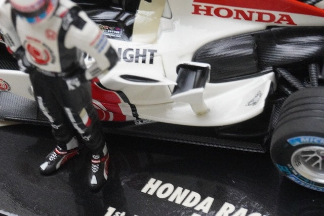 1:43 MINICHAMPS 400060112 Honda Racing F1 Team RA106 Hungarian GP 2006 #12 model car