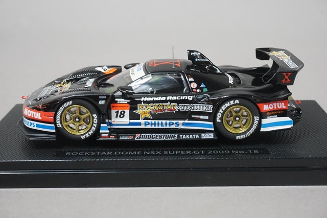 1:43 EBBRO 44177 Super GT 500 Rockstar Dome NSX #18