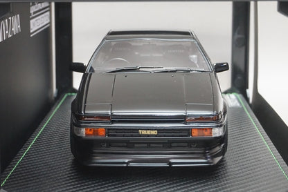 1:18 ignition model IG1641 Toyota Sprinter Trueno AE86 3door GT Apex Black Limited MIYAZAWA MODEL