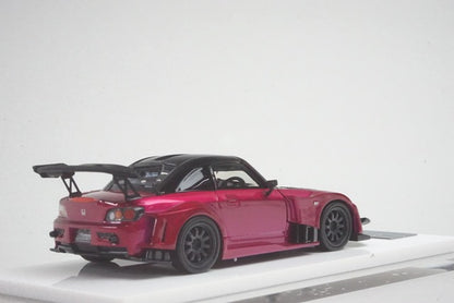 20F02-02 onemodel 1:64 Honda S2000 J's Racing Transparent Red