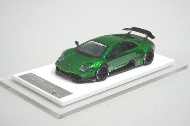 LB670-020 LB PERFORMANCE 1:64 LIBERTY WALK LB Works Murcielago LP670 Transparent Green