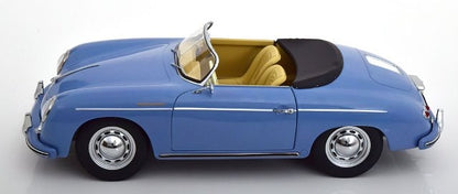 KKDC120095 KK scale 1:12 Porsche 356 A Speedster 1955 Light Blue