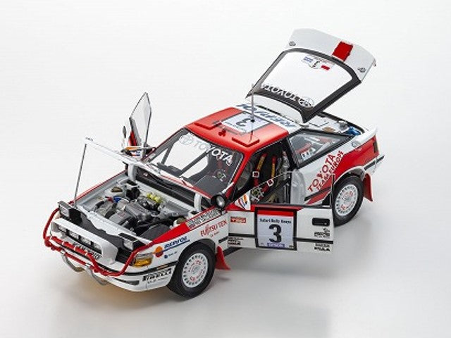 KS08961A KYOSHO 1:18 Toyota Celica GT-FOUR (ST165) 1990 Safari #3 2023 Shizuoka Hobby Show