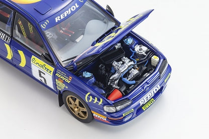 KS08962B KYOSHO 1:18 Subaru Impreza 1995 Monte Carlo #5 2023 Shizuoka Hobby Show