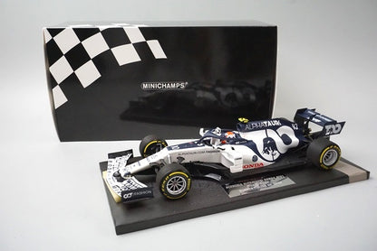 1:18 MINICHAMPS 117200810 Scuderia Alfatauri Honda AT01 Italy GP 2020 Winner #10 P.Gasly