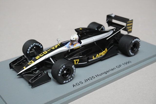 1:43 SPARK S7222 AGS JH25 Hungarian GP 1990 #17 G.Tarquini